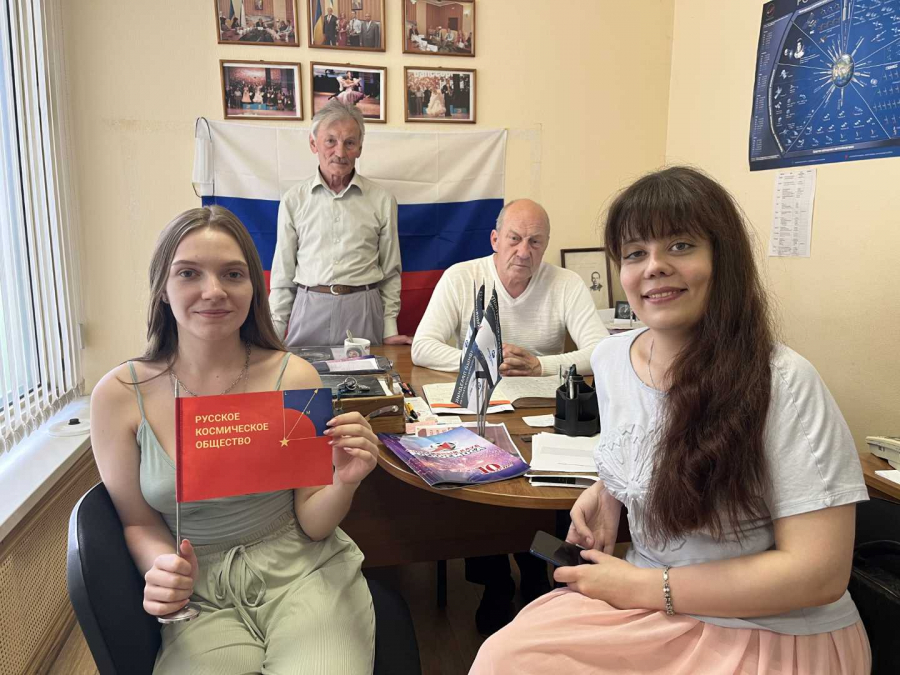 Спортивный клуб посетили члены Попечительского совета Русского Космического Общества