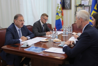 Борис Пайкин и Олег Матыцин обсудили закон о спорте